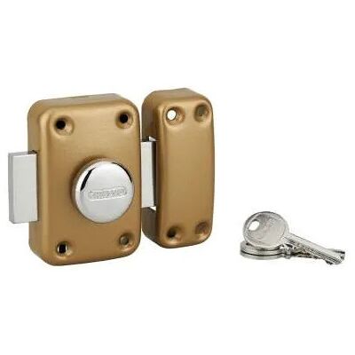 THIRARD Apache Schloss, Knauf Und Zylinder, 45mm, Epoxy Gold, 3 Schlüssel THIRARD Apache Schloss, Knauf Und Zylinder, 45mm, Epoxy Gold, 3 Schlüssel