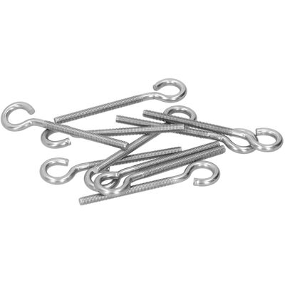 HEAT 10 M6-schrauben, Ringbolzen, Edelstahl 304, Haken, Gewinde, Schirm, Klemme, Schraubring, Haken HEAT 10 M6-schrauben, Ringbolzen, Edelstahl 304, Haken, Gewinde, Schirm, Klemme, Schraubring, Haken