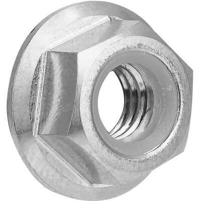 HEAT 1 Stück M5 M6 M8 M10 M14 Flansch-sicherungsmutter Aus Titanlegierung Für Fahrrad Motorrad (m6x1.0) HEAT 1 Stück M5 M6 M8 M10 M14 Flansch-sicherungsmutter Aus Titanlegierung Für Fahrrad Motorrad (m6x1.0)