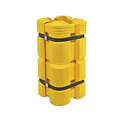 Kaiserkraft Säulenanfahrschutz, Polyethylen, Höhe 1100 Mm, Für Eckige Säulen, Säulenmaße Bxt Max. 300x300 Mm Kaiserkraft Säulenanfahrschutz, Polyethylen, Höhe 1100 Mm, Für Eckige Säulen, Säulenmaße Bxt Max. 300x300 Mm