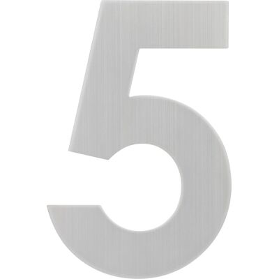 Hausnummer 5 Edelstahl Hausnummern Hausnummerschild - Alpertec Hausnummer 5 Edelstahl Hausnummern Hausnummerschild - Alpertec