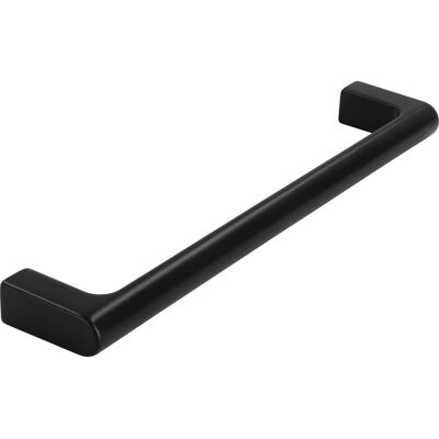 Siro Möbelgriff Lumbo La 160 Mm Griff Breite 170 Mm, Zinkdruckguss Schwarz Matt Lackiert Siro Möbelgriff Lumbo La 160 Mm Griff Breite 170 Mm, Zinkdruckguss Schwarz Matt Lackiert