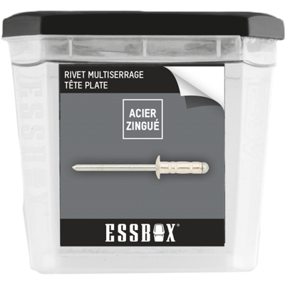 SCELL-IT Modell EX-9445124825 Rivets - Flachkopf - Ø4,8mm x 25mm - Packung 200 SCELL-IT Modell EX-9445124825 Rivets - Flachkopf - Ø4,8mm x 25mm - Packung 200