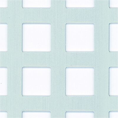Lochblech, Lochung Quadr. 10 X 10 Mm, Alu Si Elox.,bxlxs 250 X 500 X 0,8 Mm - Alberts Lochblech, Lochung Quadr. 10 X 10 Mm, Alu Si Elox.,bxlxs 250 X 500 X 0,8 Mm - Alberts