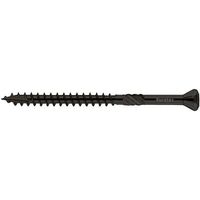 Eurotec - Hapatec Fassadenschraube 5.0 X 60 Mm - Edelstahl C1, Schwarz Eurotec - Hapatec Fassadenschraube 5.0 X 60 Mm - Edelstahl C1, Schwarz