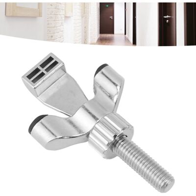 JUTE Verstärkter Türstopper, Dicker Und Schwerer, Für Hotelsicherheit, Tragbare Türschlösser, Silber. JUTE Verstärkter Türstopper, Dicker Und Schwerer, Für Hotelsicherheit, Tragbare Türschlösser, Silber.