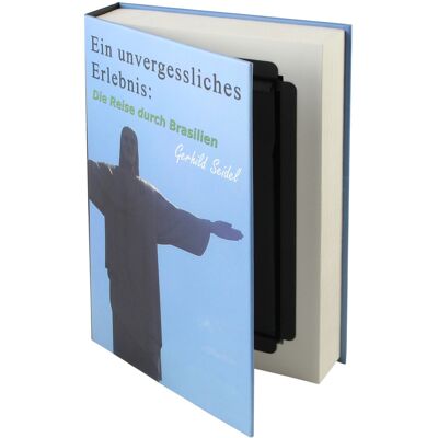 Hmf 80905 Buchtresor Papierseiten Brasilien, Buchsafe, Geldversteck, 23 X 15 X 4 Cm Hmf 80905 Buchtresor Papierseiten Brasilien, Buchsafe, Geldversteck, 23 X 15 X 4 Cm