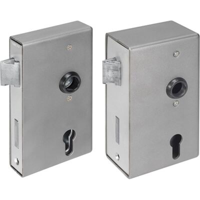 AMF 140U DIN Schlosskasten - Umkehrbar, Dorn 60 mm AMF 140U DIN Schlosskasten - Umkehrbar, Dorn 60 mm