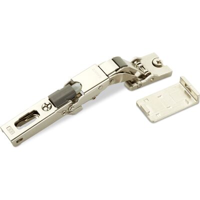 So-tech - Salice Universalscharnier Für Glastüren Oder Spiegeltüren Mit Dämpfung 110° Nickel Matt Möbelscharnier Schrankscharnier So-tech - Salice Universalscharnier Für Glastüren Oder Spiegeltüren Mit Dämpfung 110° Nickel Matt Möbelscharnier Schrankscharnier