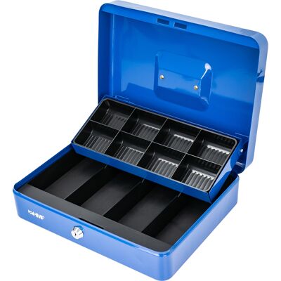 Hmf 15130 Geldkassette Marktkassette, 30 X 24 X 9 Cm Blau Hmf 15130 Geldkassette Marktkassette, 30 X 24 X 9 Cm Blau