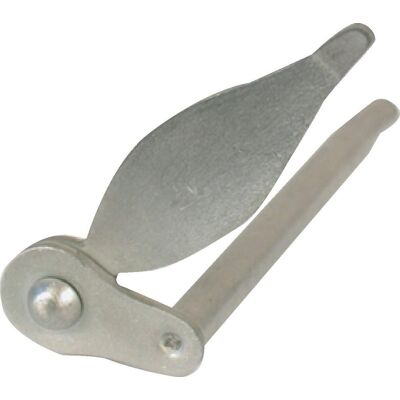 Anschraubbarer Blattanschlag Aus Gebürstetem Edelstahl, H. 70 X B. 22 X T. 110 Mm Afbat Anschraubbarer Blattanschlag Aus Gebürstetem Edelstahl, H. 70 X B. 22 X T. 110 Mm Afbat
