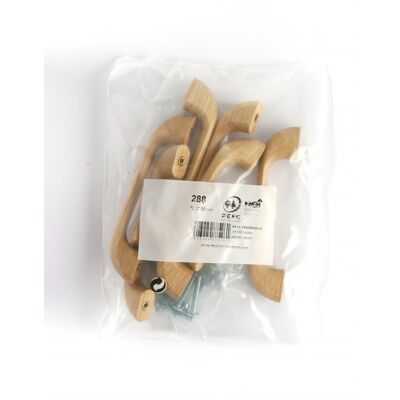 REI Holzgriff-Set 96mm Lackiertes Holz - Möbelgriff REI Holzgriff-Set 96mm Lackiertes Holz - Möbelgriff