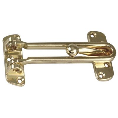 Amig Messing Türstopper - 120 mm Gold Finish - Sicherheitsschloss Amig Messing Türstopper - 120 mm Gold Finish - Sicherheitsschloss