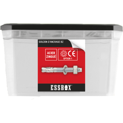 SCELL-IT M8 x 130mm Ankerbolzen - Packung 50 - Für sichere Platzierung SCELL-IT M8 x 130mm Ankerbolzen - Packung 50 - Für sichere Platzierung