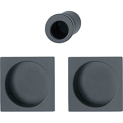 Hoppe 4921 Aluminium Tür- & Fenstergriff-Set - Schwarz Matt Hoppe 4921 Aluminium Tür- & Fenstergriff-Set - Schwarz Matt