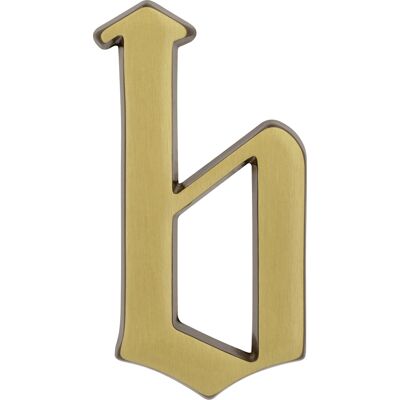 Alpertec - Hausnummer Buchstabe B Bronze Hausnummern Hausnummerschild Alpertec - Hausnummer Buchstabe B Bronze Hausnummern Hausnummerschild