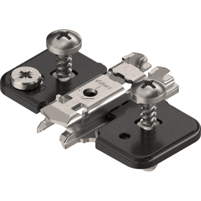 Clip Onyx Exzenter Kreuzmontageplatte, Stahl, Expando, Distanz 0 Mm - Blum Clip Onyx Exzenter Kreuzmontageplatte, Stahl, Expando, Distanz 0 Mm - Blum