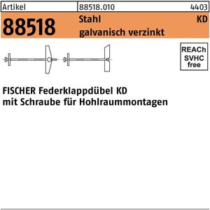 Fischer - Klappdübel r 88518 Schraube kd 8x 100 Stahl galv.verz. 20St.