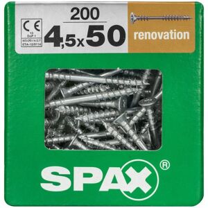 Verlegeschrauben 4.5 x 50 mm tx 20 - 200 Stk. Holzschrauben - Spax