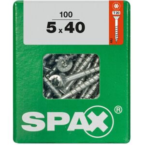 Spax - Universalschrauben 5.0 x 40 mm tx 20 - 100 Stk. Holzschrauben