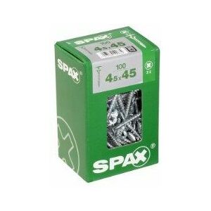 Spax - Universalschrauben 4.5 x 45 mm tx 20 - 100 Stk. Holzschrauben