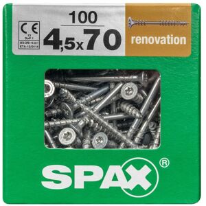 Spax - Verlegeschrauben 4.5 x 70 mm tx 20 - 100 Stk. Holzschrauben