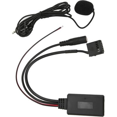 HEAT Bluetooth-aux-kabel, Audioadapter, Integriertes Mikrofon, Freisprecheinrichtung Für Das Autoradio Mondeo Focus 6000cd, Drahtloser Ersatz HEAT Bluetooth-aux-kabel, Audioadapter, Integriertes Mikrofon, Freisprecheinrichtung Für Das Autoradio Mondeo Focus 6000cd, Drahtloser Ersatz