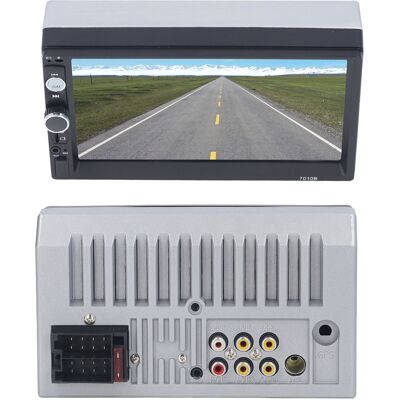 JUTE 7-zoll-mp5-autoradio Mit Dual-pin-anschluss, Touchscreen, Bluetooth, Stereo, Usb, Tf-kartenleser Und Fm-empfänger 7010b (fernbedienung Mit Eingebauter Batterie) JUTE 7-zoll-mp5-autoradio Mit Dual-pin-anschluss, Touchscreen, Bluetooth, Stereo, Usb, Tf-kartenleser Und Fm-empfänger 7010b (fernbedienung Mit Eingebauter Batterie)