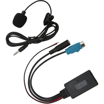 HEAT Bluetooth 5.0 Auto-kit Mit Integriertem Mikrofon, Audio-musikadapter Für Alpine Kce-236b Autoradio, Freisprechkabel Für Android-smartphones HEAT Bluetooth 5.0 Auto-kit Mit Integriertem Mikrofon, Audio-musikadapter Für Alpine Kce-236b Autoradio, Freisprechkabel Für Android-smartphones