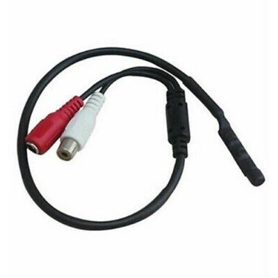 Trade Shop Traesio - Trade Shop - Mikrofon Für Videoüberwachungskamera Monitor Dvr Audio 25 Cm 12v Mic-10 - Trade Shop Traesio - Trade Shop - Mikrofon Für Videoüberwachungskamera Monitor Dvr Audio 25 Cm 12v Mic-10 -