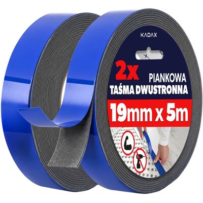 OEM Schaumstoffklebeband, Doppelseitig Klebend, Vielseitig Einsetzbar, Blau OEM Schaumstoffklebeband, Doppelseitig Klebend, Vielseitig Einsetzbar, Blau