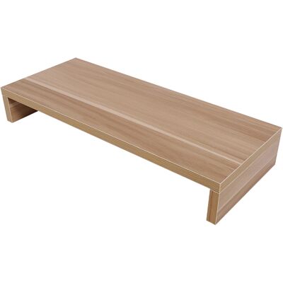 HEAT Monitorständer Aus Holz Für Led- Und Lcd-pc-monitore, Schreibtisch-organizer Mit Ablage, Erhöhter Ständer Aus Naturholz HEAT Monitorständer Aus Holz Für Led- Und Lcd-pc-monitore, Schreibtisch-organizer Mit Ablage, Erhöhter Ständer Aus Naturholz