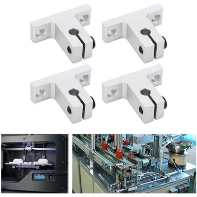 JUTE Vertikale Halterung Sk6 Aus Aluminiumlegierung Zur Befestigung Von Führungsstange Und Wellenende. JUTE Vertikale Halterung Sk6 Aus Aluminiumlegierung Zur Befestigung Von Führungsstange Und Wellenende.
