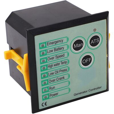 HEAT Generatorsteuerung, Automatisches Stromaggregat-bedienfeld, Monitor 8–36 V, 2 A Ausgang Für Maschinen HEAT Generatorsteuerung, Automatisches Stromaggregat-bedienfeld, Monitor 8–36 V, 2 A Ausgang Für Maschinen