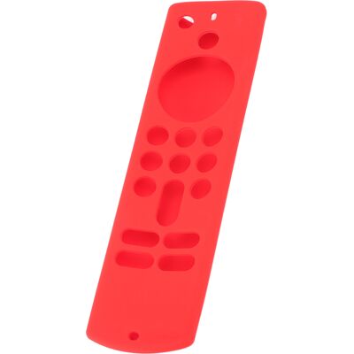 HEAT Rutschfeste Silikon-schutzhülle Für Die Fire Tv Stick Fernbedienung Der 3. Generation, Mit Kabel, Rot. HEAT Rutschfeste Silikon-schutzhülle Für Die Fire Tv Stick Fernbedienung Der 3. Generation, Mit Kabel, Rot.