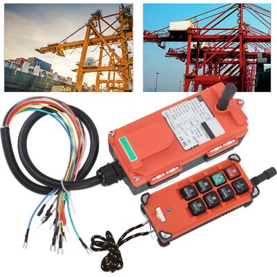 JUTE Industrielle Drahtlose Fernbedienung F21-e1b Für Krane, Elektrohebezeuge, Brückenkrane Und Hängekrane (220 V) JUTE Industrielle Drahtlose Fernbedienung F21-e1b Für Krane, Elektrohebezeuge, Brückenkrane Und Hängekrane (220 V)