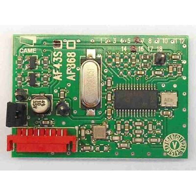 Funkfrequenzkarte 433,92 Mhz - Came 001af43s Funkfrequenzkarte 433,92 Mhz - Came 001af43s