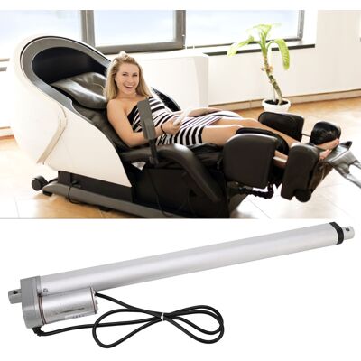 JUTE Schubstange Für Den Elektrischen Massagesessel White Js-tgz-u1, 400 Mm, 750 N Metallgetriebe, 12 V Motor, Schubstange + Steuerung/fernbedienung. JUTE Schubstange Für Den Elektrischen Massagesessel White Js-tgz-u1, 400 Mm, 750 N Metallgetriebe, 12 V Motor, Schubstange + Steuerung/fernbedienung.