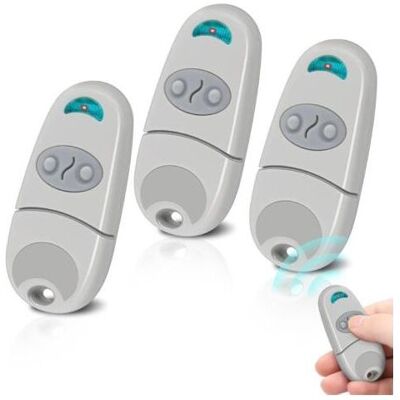 OEM 3-teiliges Torfernbedienungsset, 433,92 Mhz Garagentorfernbedienung, C@me Fernbedienung Kompatibel Mit 433,92 Mhz Ev-, Na- Und Ee-fernbedienungen, 2 Kanäle OEM 3-teiliges Torfernbedienungsset, 433,92 Mhz Garagentorfernbedienung, C@me Fernbedienung Kompatibel Mit 433,92 Mhz Ev-, Na- Und Ee-fernbedienungen, 2 Kanäle