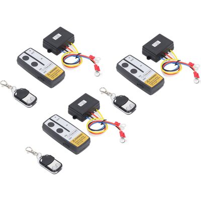 HEAT Universelle Drahtlose Fernbedienung Für Elektrische Seilwinden – Set Mit 3 Empfängern Und 3 Tasten, Kompatible Fernbedienung, 12v Seilwinden-fernbedienungsset, Praktisches Zubehör. HEAT Universelle Drahtlose Fernbedienung Für Elektrische Seilwinden – Set Mit 3 Empfängern Und 3 Tasten, Kompatible Fernbedienung, 12v Seilwinden-fernbedienungsset, Praktisches Zubehör.