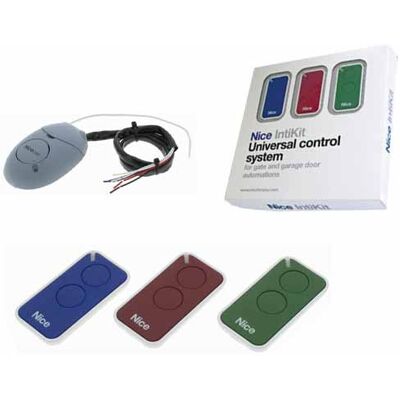 Intikit : Universal Kit 433,92 Mhz Ip30 Um Ihre Tore Und Garagentore Zu Automatisieren - Kompakte Fernbedienungen Und Empfänger Kompatibel Mit Allen Motorisierungen. - Nice Intikit : Universal Kit 433,92 Mhz Ip30 Um Ihre Tore Und Garagentore Zu Automatisieren - Kompakte Fernbedienungen Und Empfänger Kompatibel Mit Allen Motorisierungen. - Nice