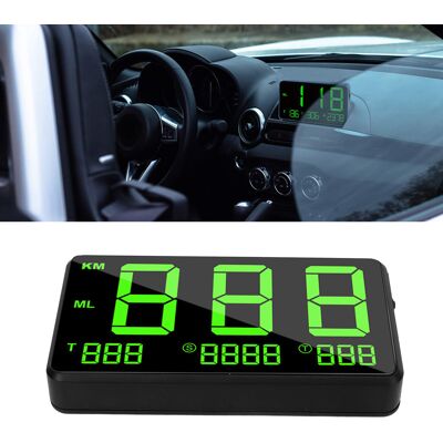 JUTE Digitales Head-up-display Von General Motors Mit Gps-tachometer, Geschwindigkeitsüberschreitungswarnung Und Müdigkeitswarnung (c80) JUTE Digitales Head-up-display Von General Motors Mit Gps-tachometer, Geschwindigkeitsüberschreitungswarnung Und Müdigkeitswarnung (c80)