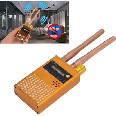 JUTE G319/a Detektor Für Versteckte Kameras, Drahtloser Dualantennen-signaldetektor Für Gps-tracker, Abhörgeräte, Kameradetektoren JUTE G319/a Detektor Für Versteckte Kameras, Drahtloser Dualantennen-signaldetektor Für Gps-tracker, Abhörgeräte, Kameradetektoren