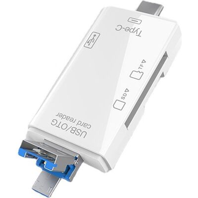OEM Sd/tf-kartenleser – 6-in-1 Usb-otg-adapter – Kompatibel Mit Smartphones Und Tablets – 480 Mbit/s Übertragungsgeschwindigkeit – Kompaktes Design – 1 Stück OEM Sd/tf-kartenleser – 6-in-1 Usb-otg-adapter – Kompatibel Mit Smartphones Und Tablets – 480 Mbit/s Übertragungsgeschwindigkeit – Kompaktes Design – 1 Stück