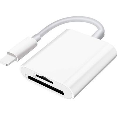 OEM Sd-/micro-sd-kartenleser Für Smartphone/tablet/kamera – Doppelsteckplatz Für Sd- Und Tf-karten – Tragbarer Speicherkartenleser OEM Sd-/micro-sd-kartenleser Für Smartphone/tablet/kamera – Doppelsteckplatz Für Sd- Und Tf-karten – Tragbarer Speicherkartenleser