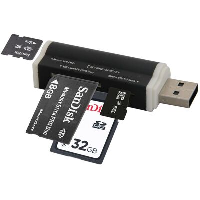 COFI 1453 All-in-one Speicherkartenleser Cardreader Für Sd/micro Sd/m2/m2produo Usb Kartenlesergerät Multi Kartenleser Adapter Schwarz COFI 1453 All-in-one Speicherkartenleser Cardreader Für Sd/micro Sd/m2/m2produo Usb Kartenlesergerät Multi Kartenleser Adapter Schwarz