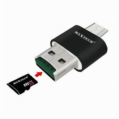 Trade Shop - Otg2.1 Usb2.0 Micro Sd Kartenleser Kompatibel Typ-c Eingang Maxtech Lto-sm04 - Trade Shop - Otg2.1 Usb2.0 Micro Sd Kartenleser Kompatibel Typ-c Eingang Maxtech Lto-sm04 -