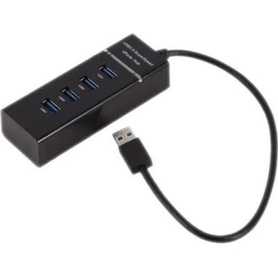 OEM Duokon Usb 3.0 High Speed 4-port Usb 3.0 Hub Konverter Adapter Tragbarer Extender Für Kartenleser Und Macbook (schwarz) OEM Duokon Usb 3.0 High Speed 4-port Usb 3.0 Hub Konverter Adapter Tragbarer Extender Für Kartenleser Und Macbook (schwarz)