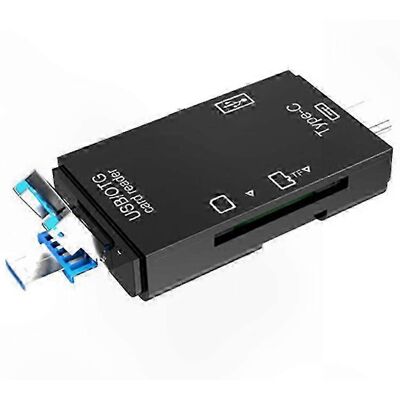 MIXHOME 6-in-1 Usb 3.0-kartenleser, Multifunktionaler Mini-typ-c-otg-adapter Für Tf- Und Sd-karten, Kompatibel Mit Smartphones Und Tablets MIXHOME 6-in-1 Usb 3.0-kartenleser, Multifunktionaler Mini-typ-c-otg-adapter Für Tf- Und Sd-karten, Kompatibel Mit Smartphones Und Tablets