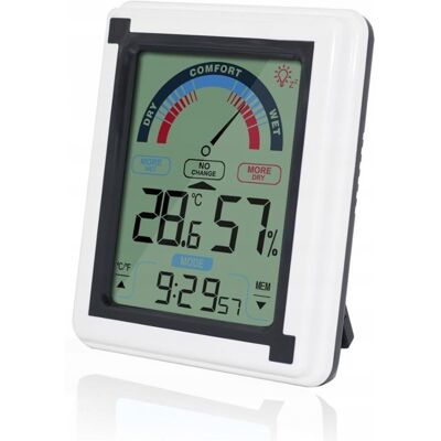 OEM Raumthermostat, Wetterstation, Hygrometer, Digitales Feuchtigkeitsmessgerät – 5 In 1 OEM Raumthermostat, Wetterstation, Hygrometer, Digitales Feuchtigkeitsmessgerät – 5 In 1